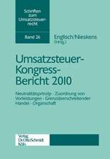 Umsatzsteuer-Kongress-Bericht 2010