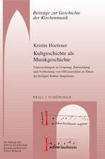 Kultgeschichte als Musikgeschichte