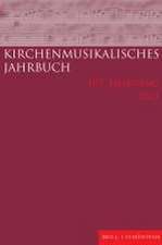 Kirchenmusikalisches Jahrbuch 107. Jahrgang 2023