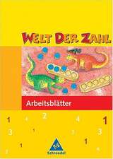 Welt der Zahl 1. Arbeitsheft. Hessen, Rheinland-Pfalz, Saarland. Neubearbeitung