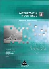 Mathematik Neue Wege SI 5. Arbeitsheft. Niedersachsen