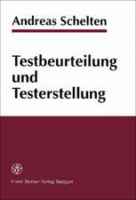 Testbeurteilung und Testerstellung