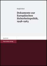 Dokumente zur Europäischen Sicherheitspolitik, 1948-1963