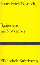 Spätestens im November