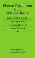 Marion Poschmann trifft Wilhelm Raabe