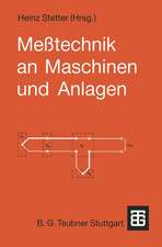 Meßtechnik an Maschinen und Anlagen