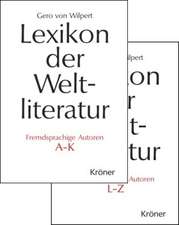 Lexikon der Weltliteratur. Fremdsprachige Autoren. Sonderausgabe