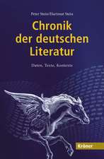 Chronik der deutschen Literatur