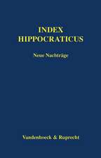 Index Hippocraticus: Neue Nachtrage