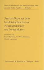 Sanskrit-Texte Aus Dem Buddhistischen Kanon: Neuentdeckungen Und Neueditionen