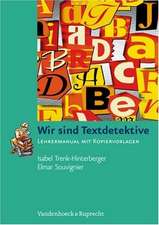 Wir Sind Textdetektive: Lehrermanual Mit Kopiervorlagen