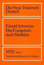 Das Evangelium Nach Matthaus: Kapitel 1-20