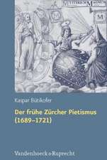 Der Fruhe Zurcher Pietismus (1689-1721)