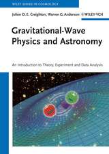 Gravitational–Wave Physics and Astronomy – An Introduction to Theory, Experiment and Data Analysis