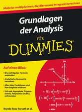 Grundlagen der Analysis fur Dummies