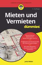 Mieten und Vermieten für Dummies 3e