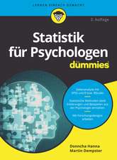 Statistik für Psychologen für Dummies 2e