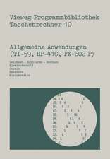 Allgemeine Anwendungen (TI-59, HP-41 C, FX-602 P): Zeichnen — Sortieren — Rechnen, Elektrotechnik, Chemie, Bauwesen, Kleinkredite