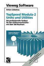 TopSpeed Modula-2 Units und Utilities