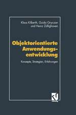 Objektorientierte Anwendungsentwicklung: Konzepte, Strategien, Erfahrungen