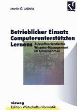 Betrieblicher Einsatz Computerunterstützten Lernens: Zukunftsorientiertes Wissens-Management im Unternehmen