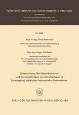 Untersuchung über Betriebszustand und Wirtschaftlichkeit von Omnibustypen im Linienbetrieb städtischer Nahverkehrs-Unternehmen