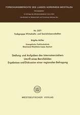 Stellung und Aufgaben des Internatserziehers: Umriß eines Berufsbildes, Ergebnisse und Diskussion einer regionalen Befragung