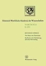 Von Platon zum Platonismus Ein Bruch in der Überlieferung und seine Überwindung: 208. Sitzung am 17. Dezember 1975 in Düsseldorf