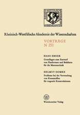 Grundlagen zum Entwurf von Plattformen und Behältern für die Meerestechnik. Probleme bei der Verwendung von Kunststoffen für tragende Konstruktionen: 227.Sitzung am 2.Oktober 1974 in Düsseldorf