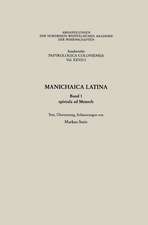 Manichaica Latina