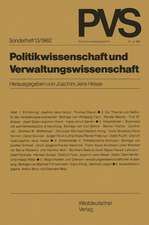 Politikwissenschaft und Verwaltungswissenschaft