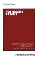 Politische Praxis: Beiträge zur Gestaltung des politischen und sozialen Wandels