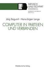 Computer in Parteien und Verbänden