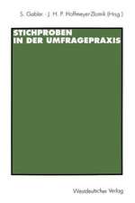 Stichproben in der Umfragepraxis