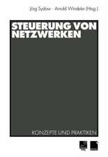 Steuerung von Netzwerken: Konzepte und Praktiken