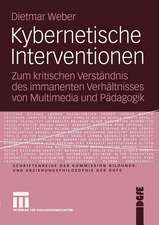 Kybernetische Interventionen: Zum kritischen Verständnis des immanenten Verhältnisses von Multimedia und Pädagogik