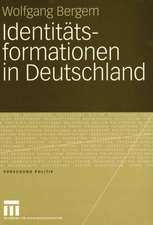 Identitätsformationen in Deutschland