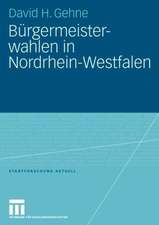 Bürgermeisterwahlen in Nordrhein-Westfalen