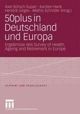 50plus in Deutschland und Europa