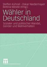 Wähler in Deutschland: Sozialer und politischer Wandel, Gender und Wahlverhalten