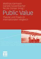 Public Value: Theorie und Praxis im internationalen Vergleich