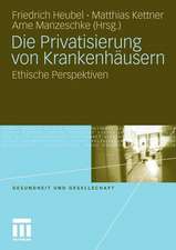 Die Privatisierung von Krankenhäusern