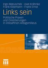 Links sein: Politische Praxen und Orientierungen in linksaffinen Alltagsmilieus