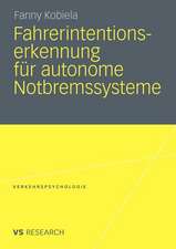 Fahrerintentionserkennung für autonome Notbremssysteme