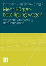 Mehr Bürgerbeteiligung wagen: Wege zur Vitalisierung der Demokratie