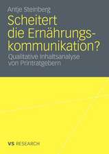 Scheitert die Ernährungskommunikation?: Qualitative Inhaltsanalyse von Printratgebern