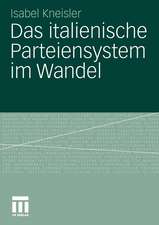 Das italienische Parteiensystem im Wandel