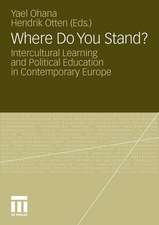 Where Do You Stand?: Intercultural Learning and Political Education in Contemporary Europe