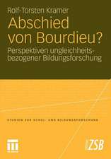 Abschied von Bourdieu?