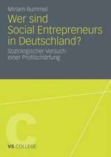 Wer sind Social Entrepreneurs in Deutschland?